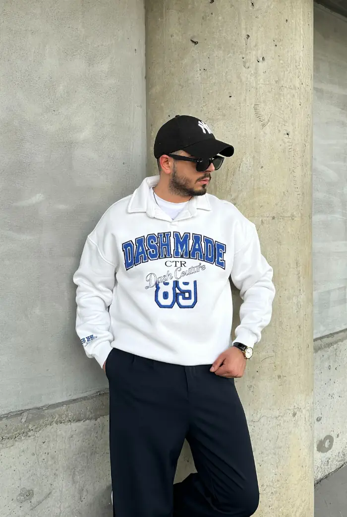 Dash Made Nakışlı Sweat