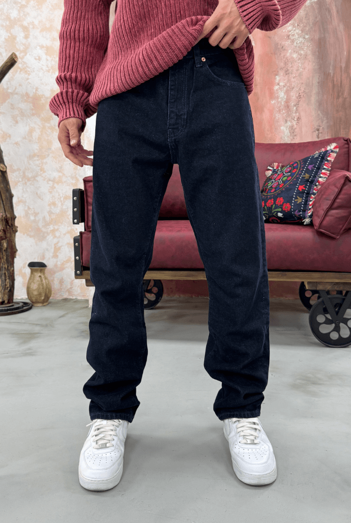 Baggy Premium Pantolon - Lacivert