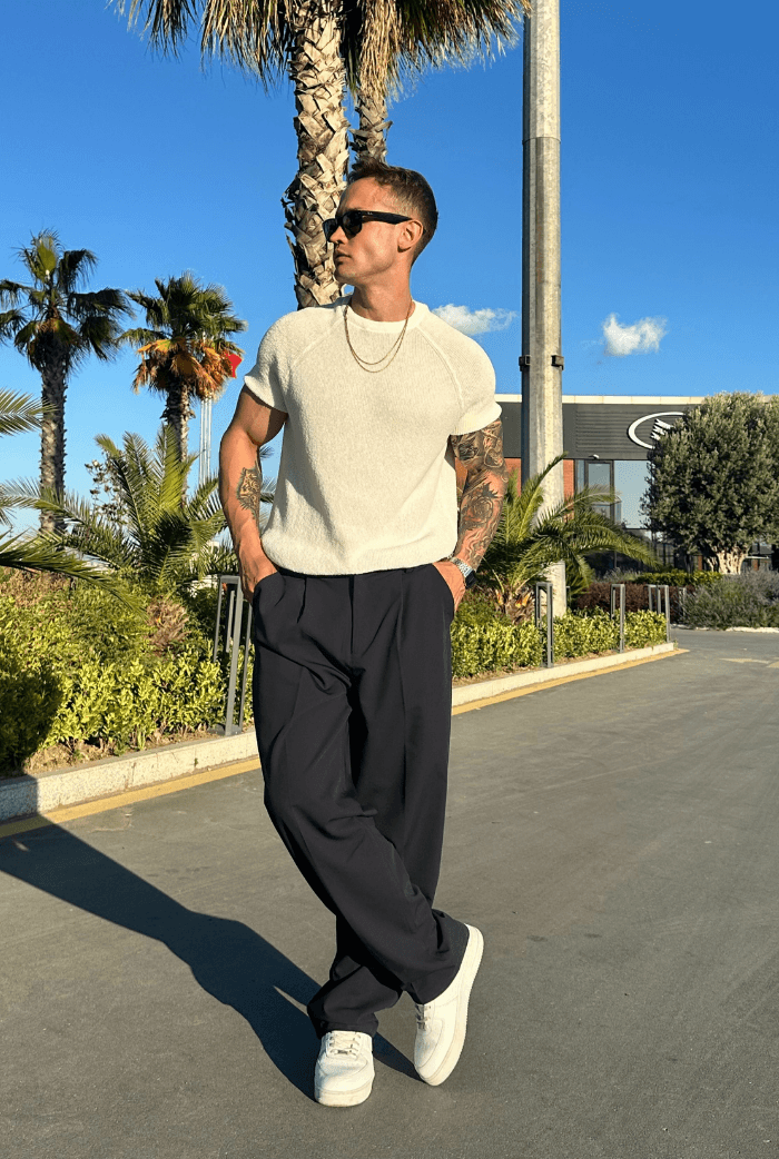 Premium Basic Oversize Kumaş Pantolon