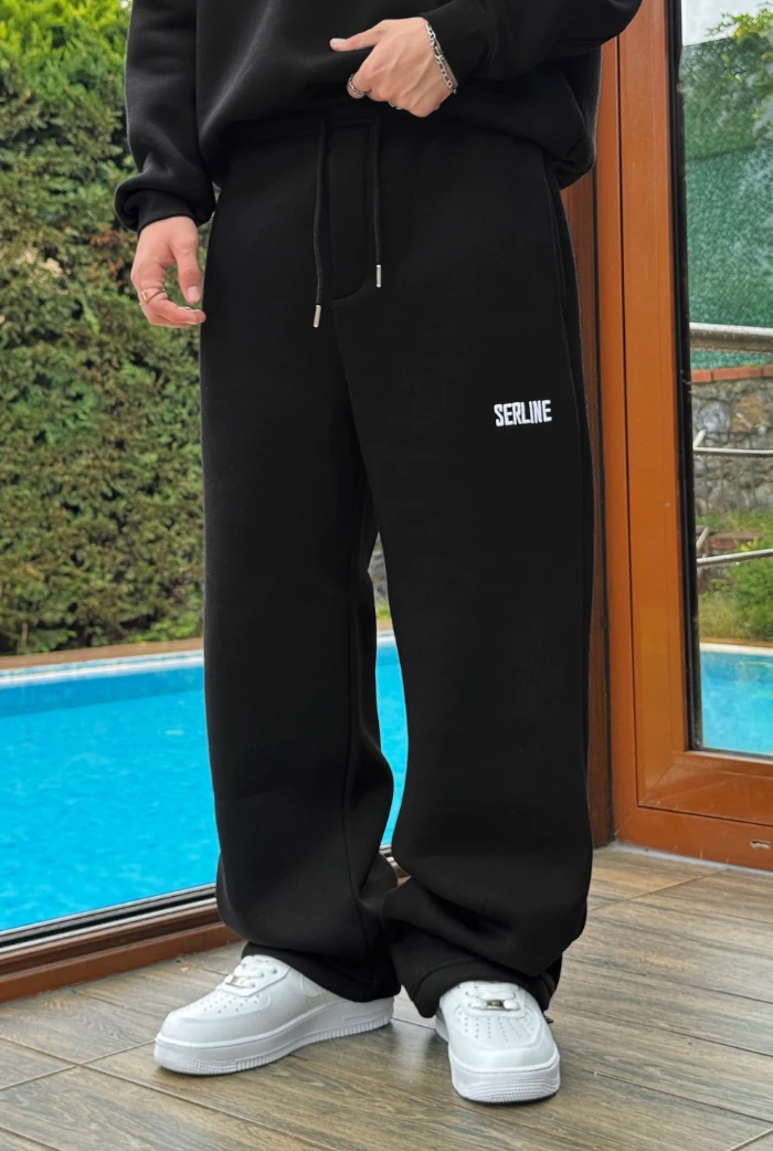 Kışlık-Serline Premium Ayarlanabilir Paça Baggy Eşofman 