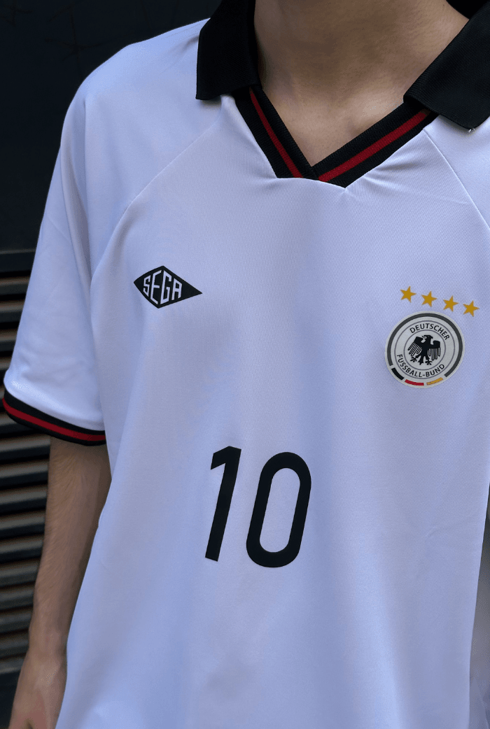 Germany Jersey Polo Yaka Premium T-shirt