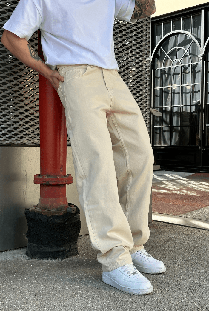 Basic Baggy Pantolon