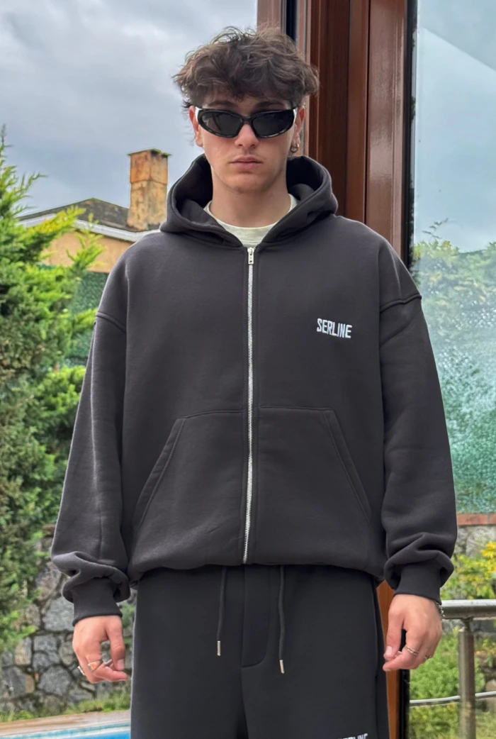 Serline Premium Oversize Zip - Füme