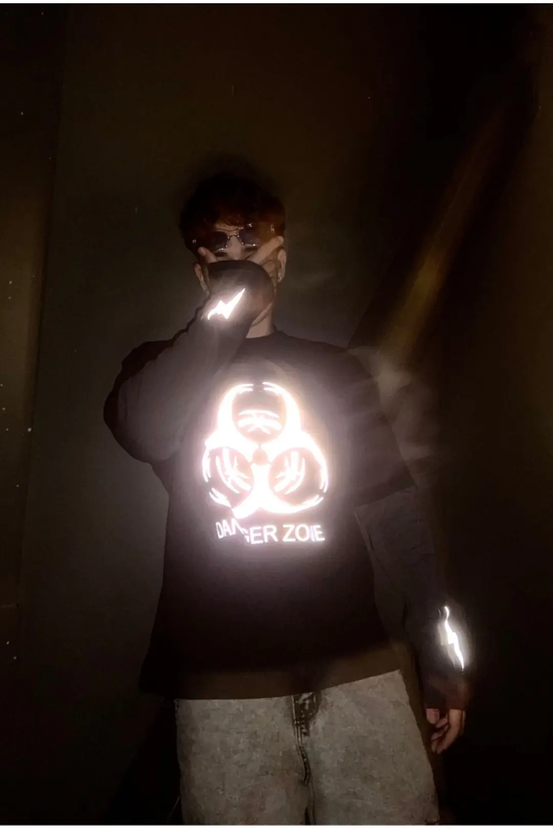 Danger Zone Reflektör Oversize Sweat