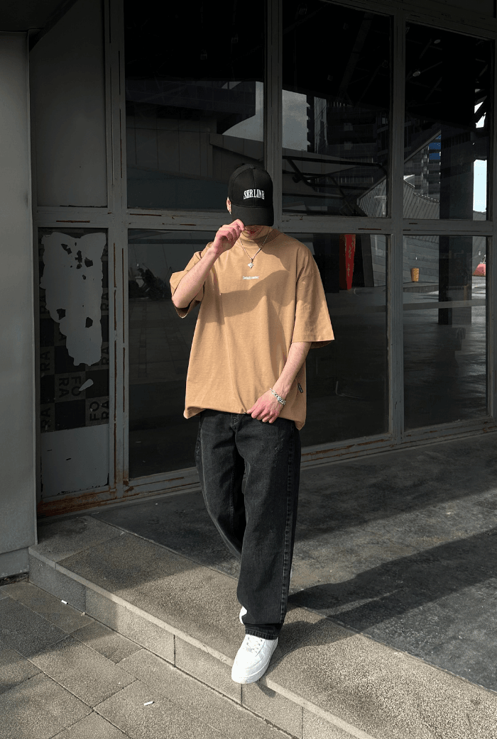 Cartoon Network Baskılı Oversize T-shirt