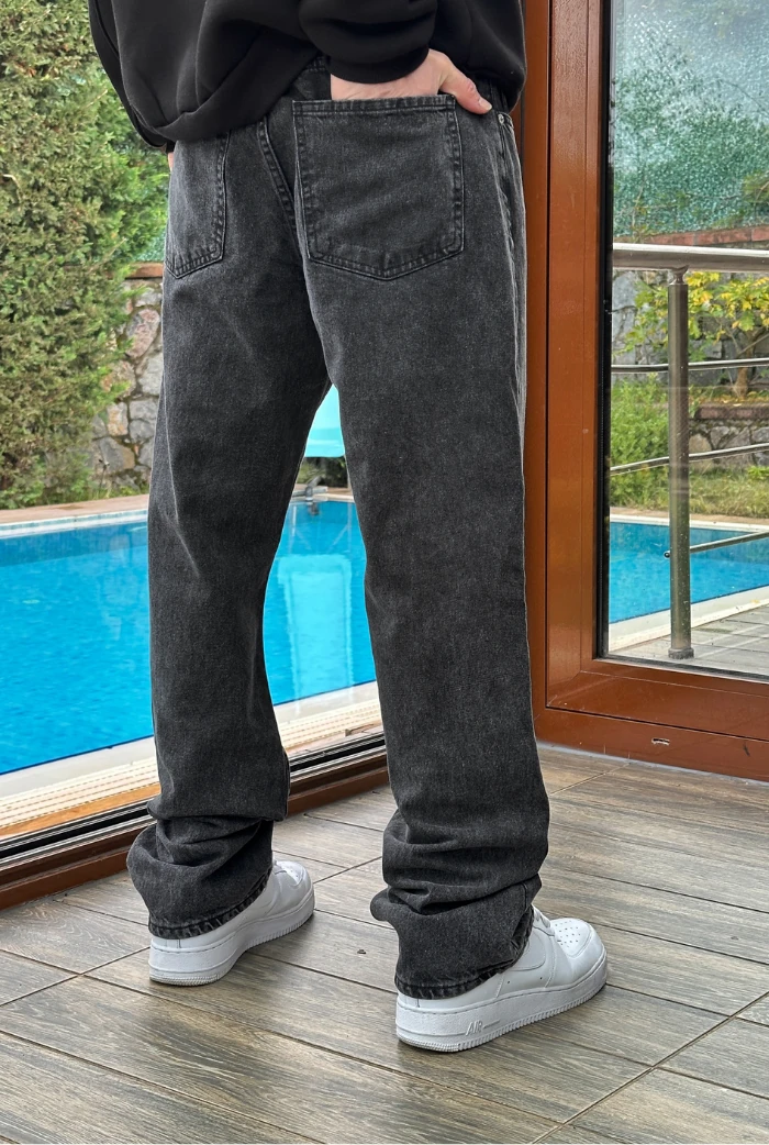 Antrasit Baggy Pantolon