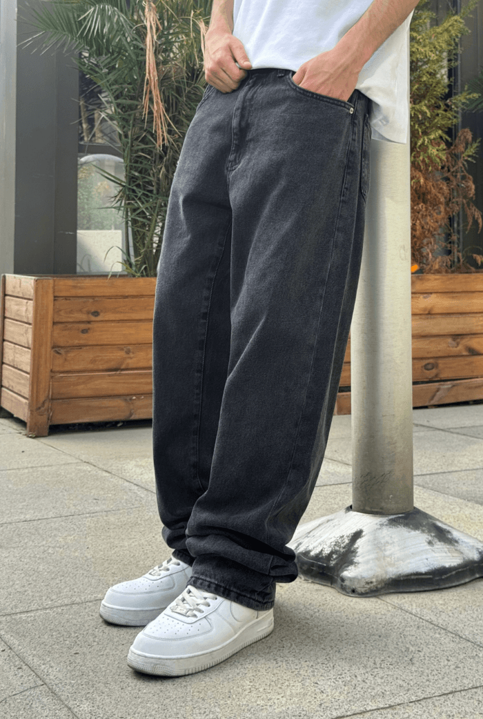 Antrasit Baggy Pantolon