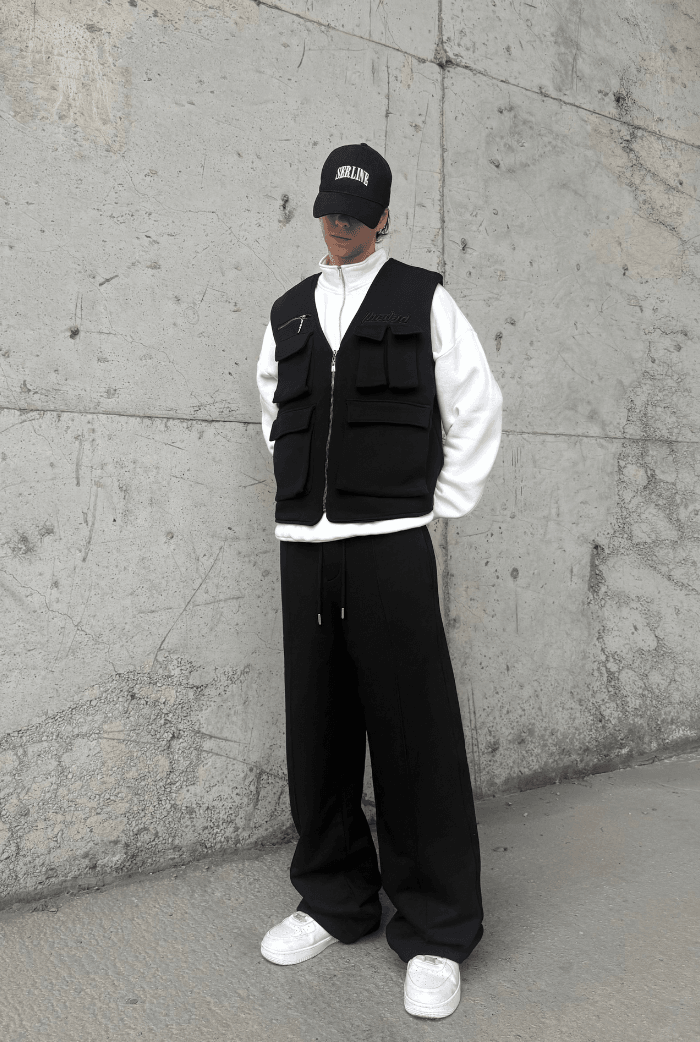 Premium Önü Çımalı Baggy Eşofman