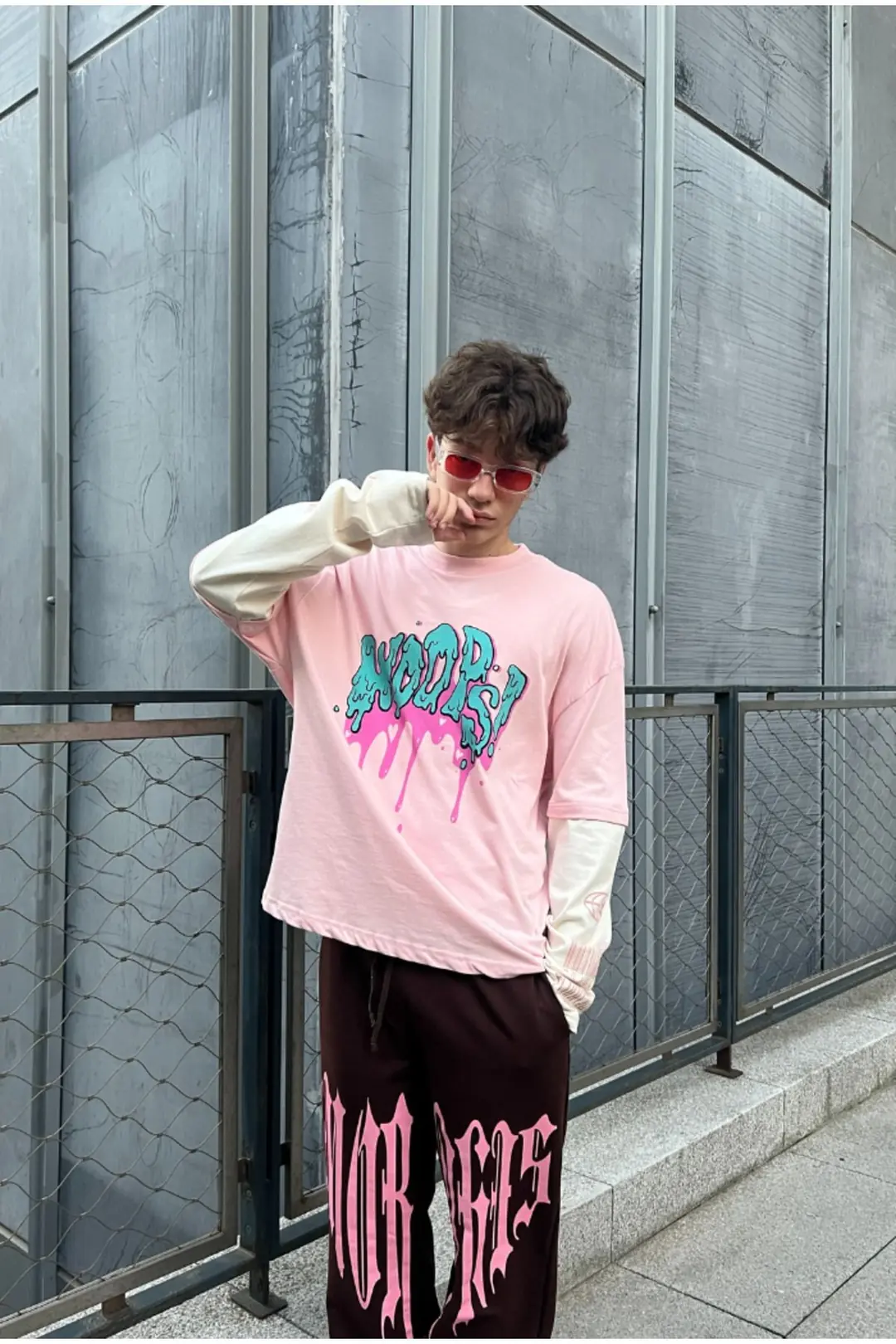 Woops Printed Oversize Sweat
