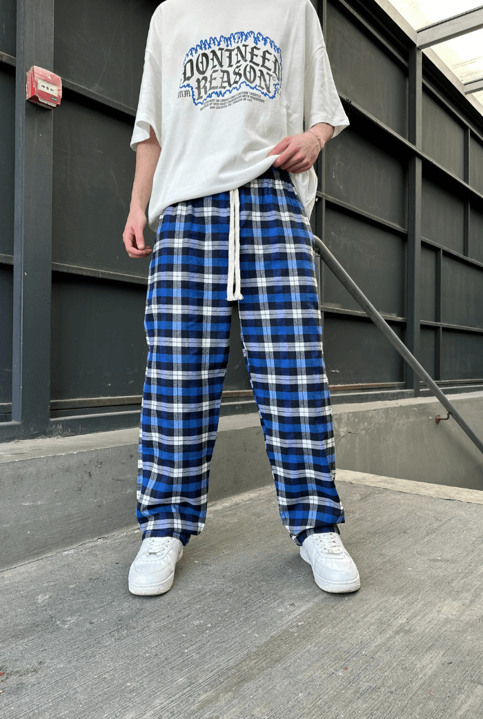Ekose Pijama Eşofman