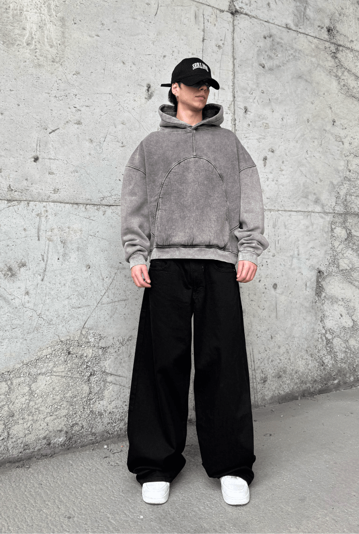 Premium Acid Wash Oversize Hoodie