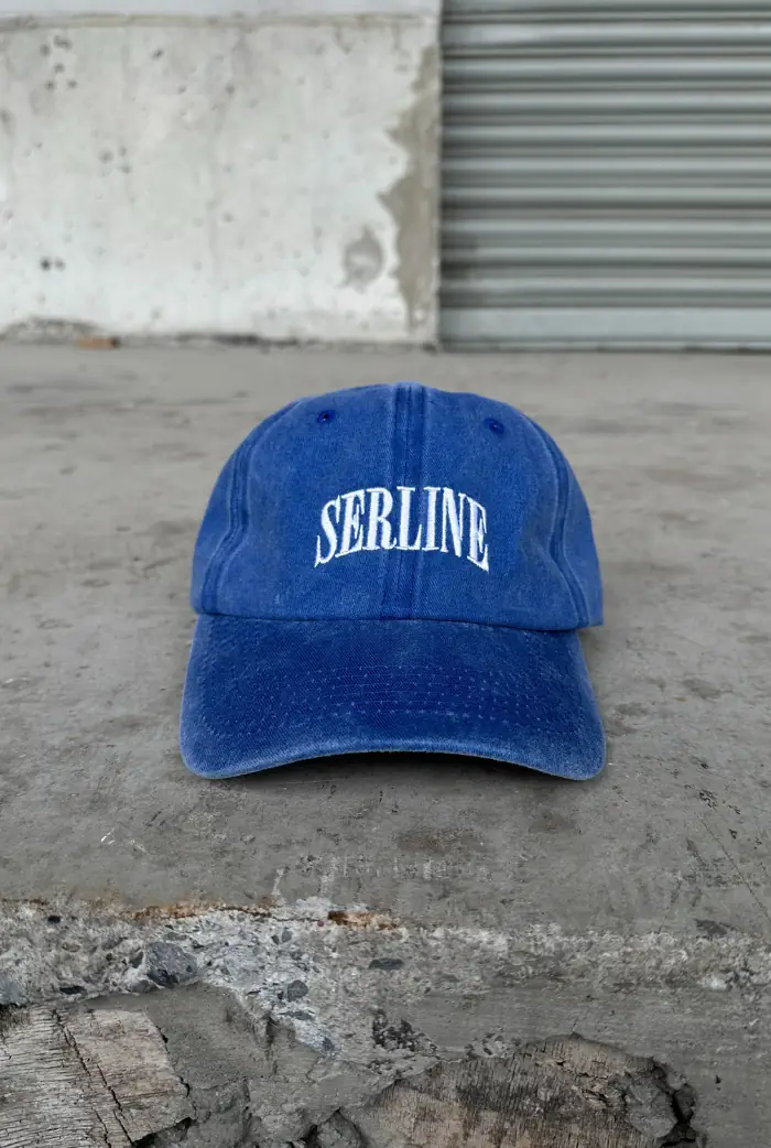 Serline Premium Nakışlı Acid Wash Şapka