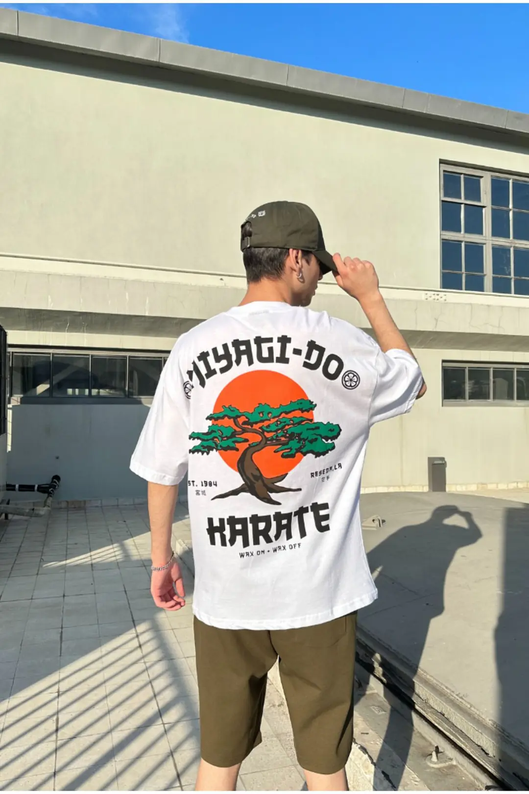 Miyagi-do Printed Oversize T-shirt