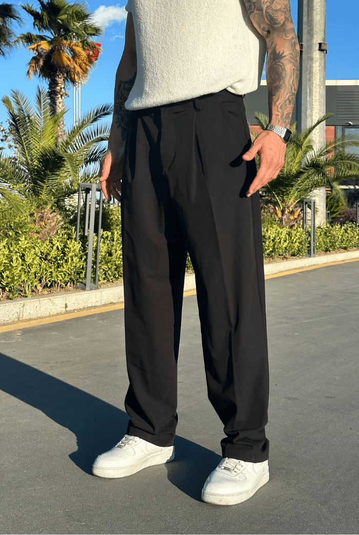 Premium Basic Oversize Kumaş Pantolon