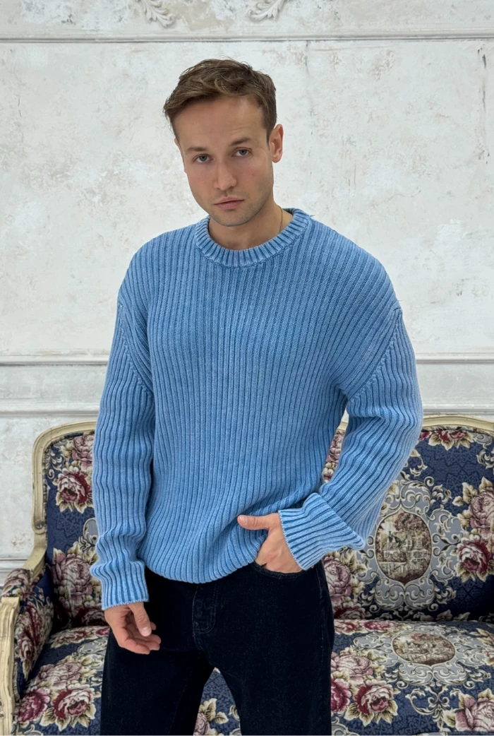 Acid Wash Oversize Kazak