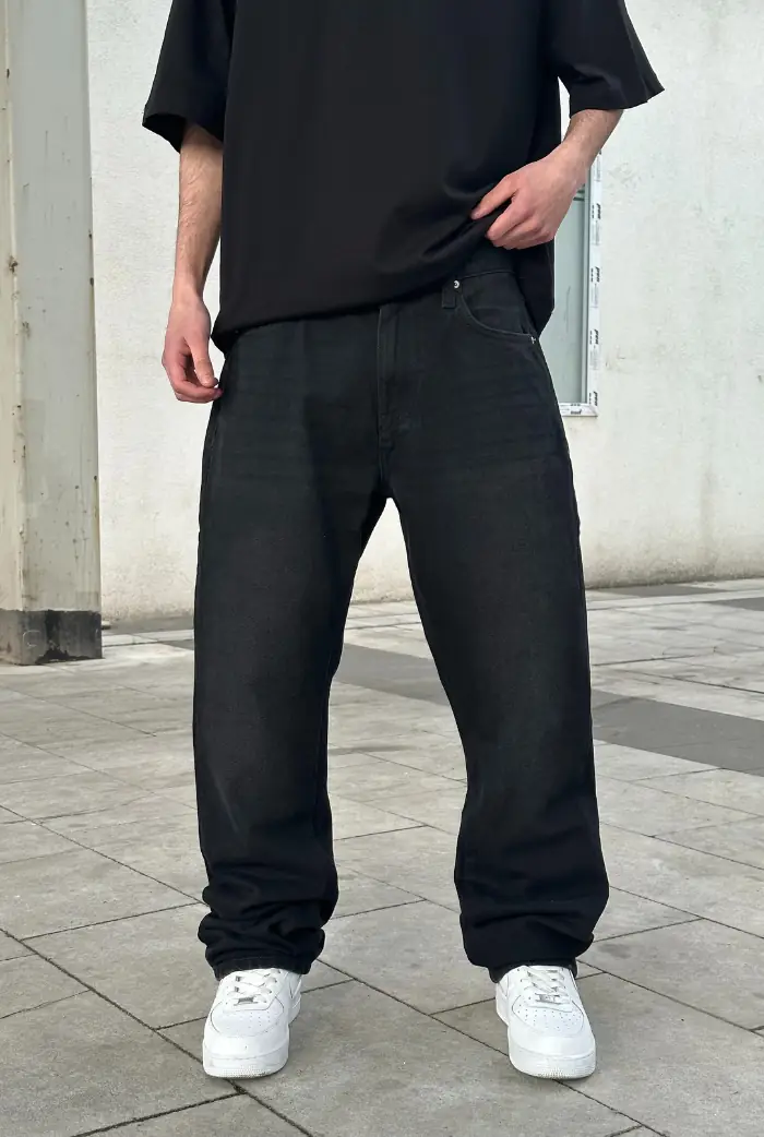 Antrasit Baggy Pantolon