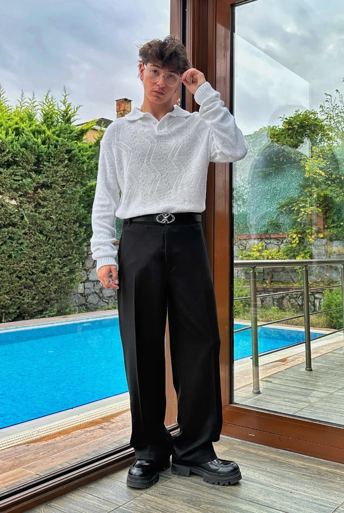 Premium Basic Baggy Kumaş Pantolon