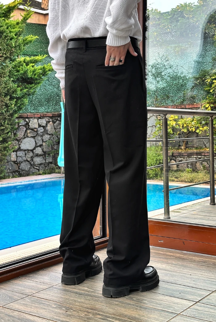 Premium Basic Baggy Kumaş Pantolon