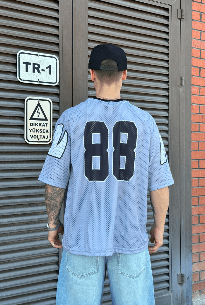 88 Fileli Oversize Forma Tişört
