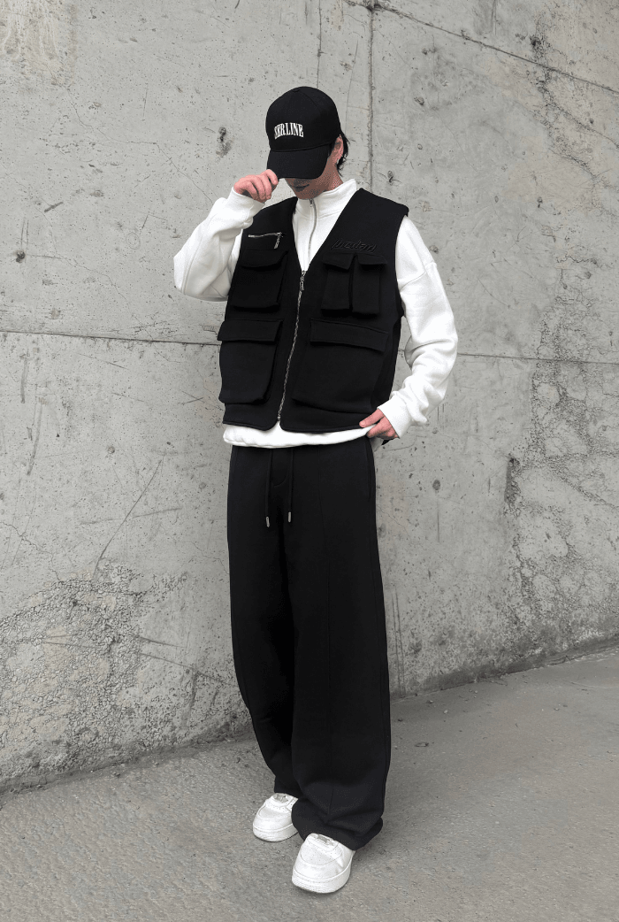 Premium Önü Çımalı Baggy Eşofman