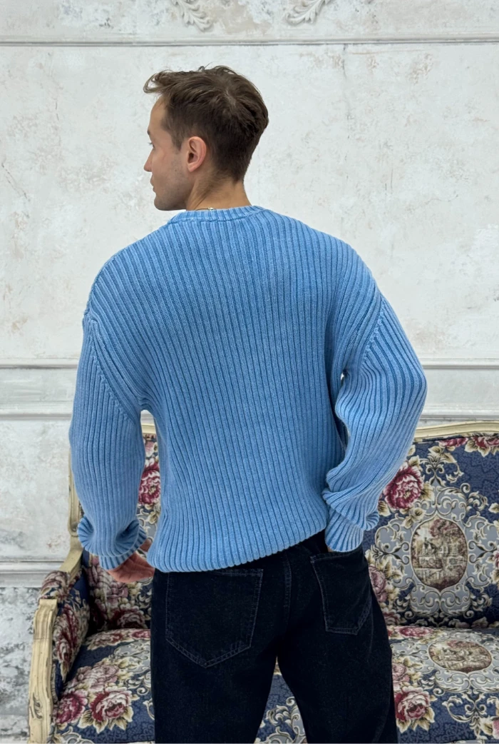 Acid Wash Oversize Kazak