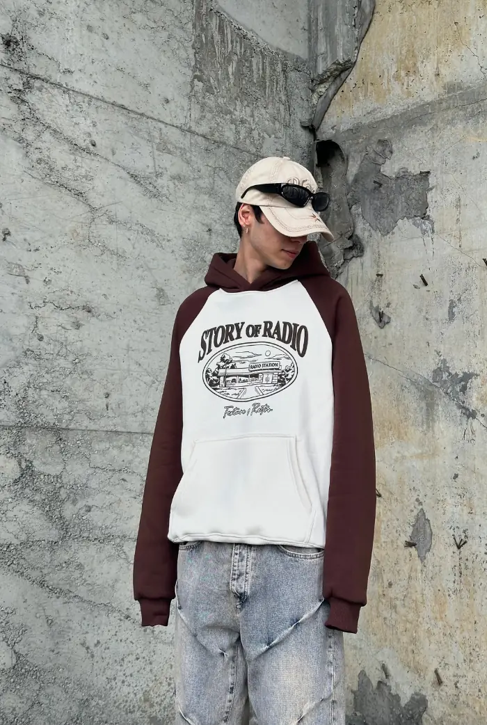 Story Of Radio Oversize Hoodie