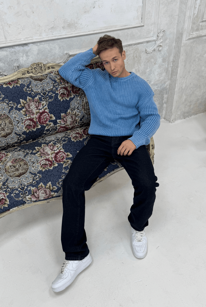 Acid Wash Oversize Kazak