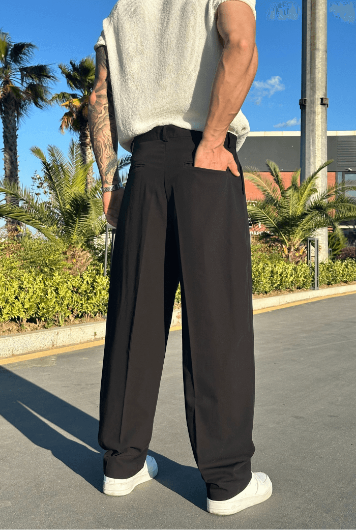 Premium Basic Oversize Kumaş Pantolon