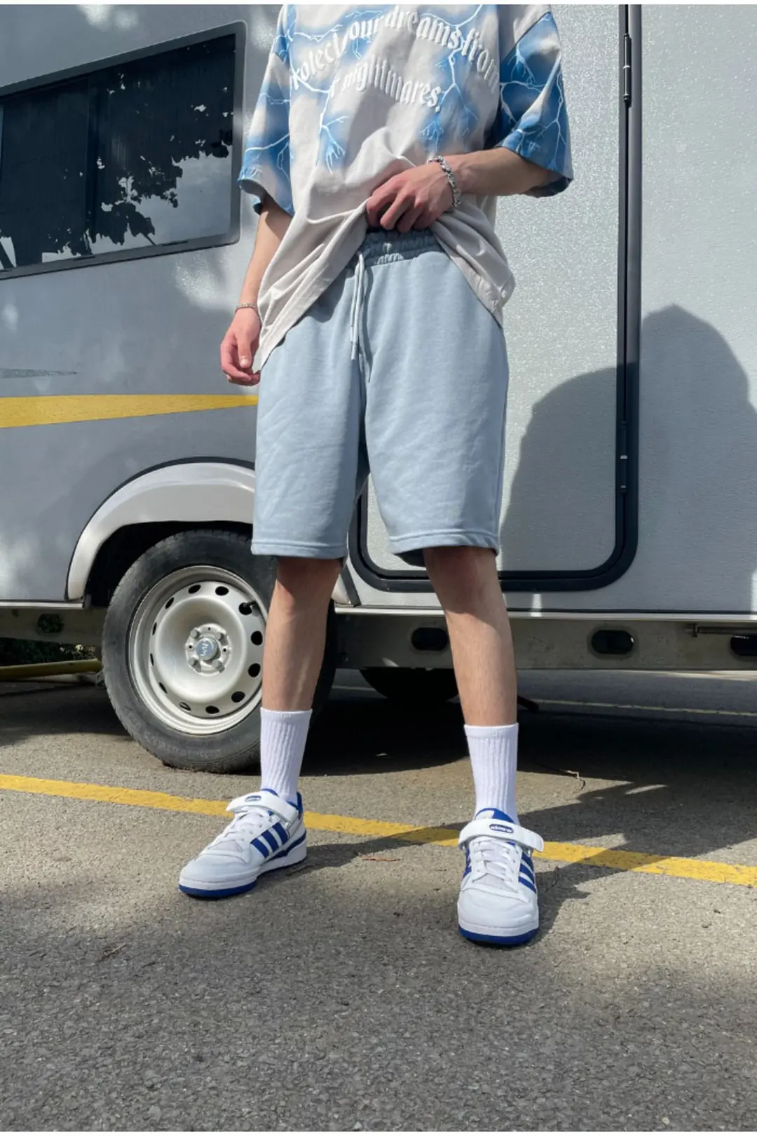 Basic Bebe Mavisi Şort