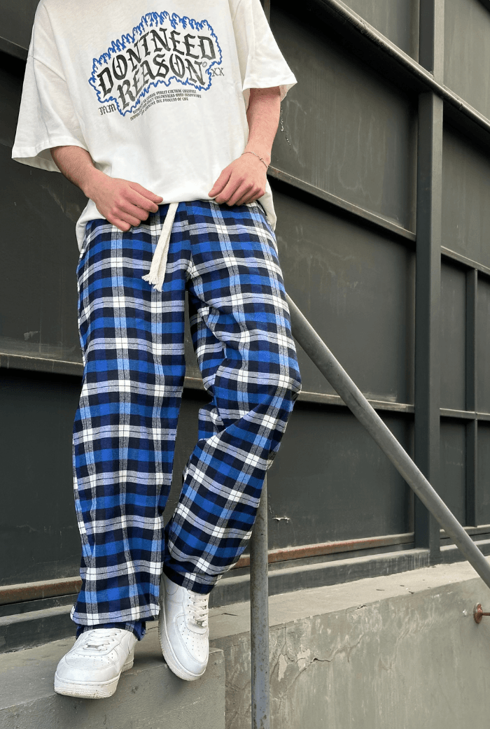Ekose Pijama Eşofman