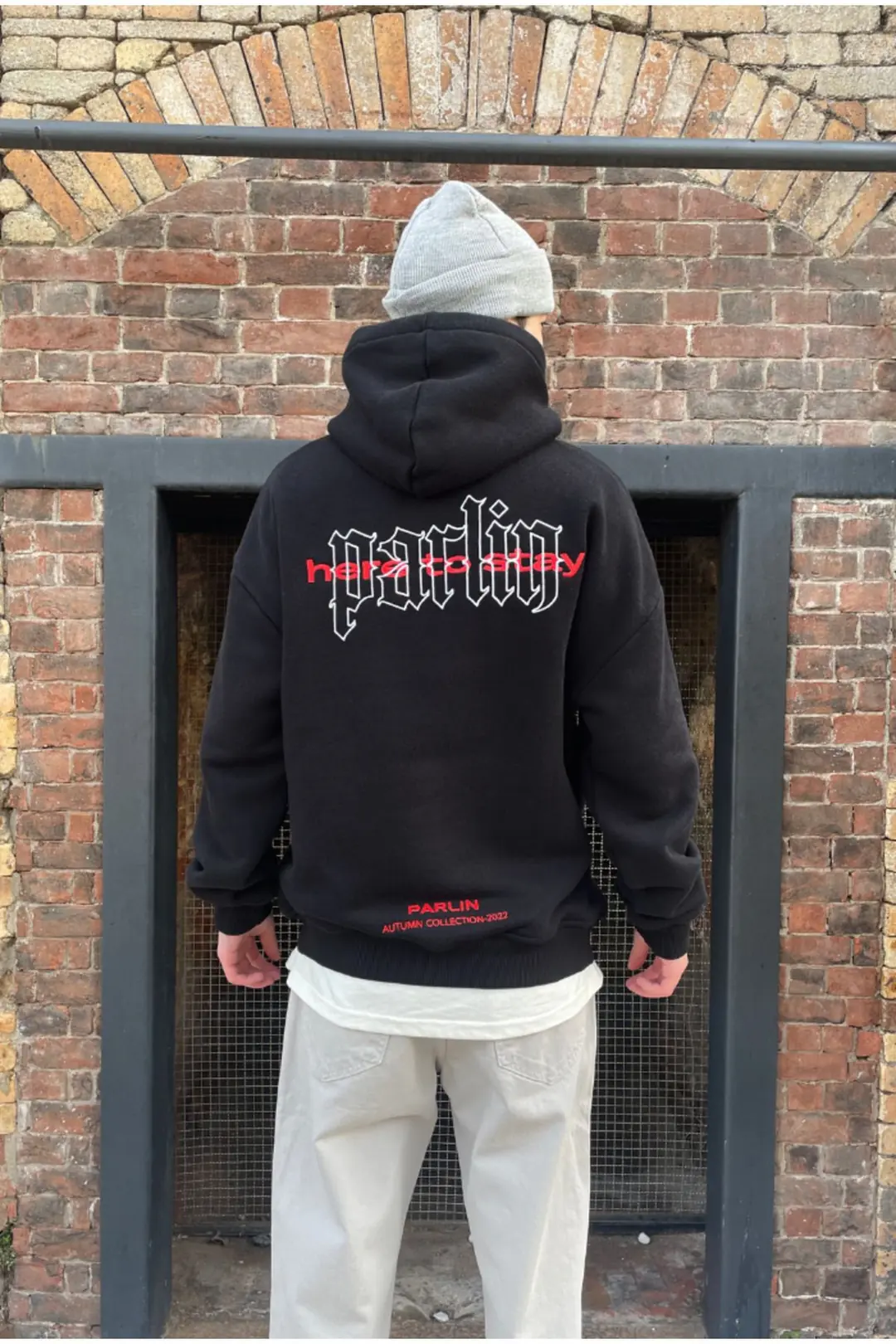 Back Printed Oversize Hoodie