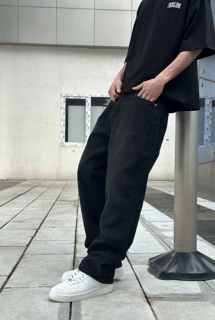 Antrasit Baggy Pantolon