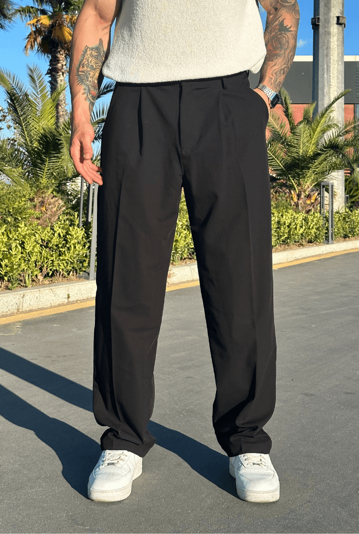 Premium Basic Oversize Kumaş Pantolon