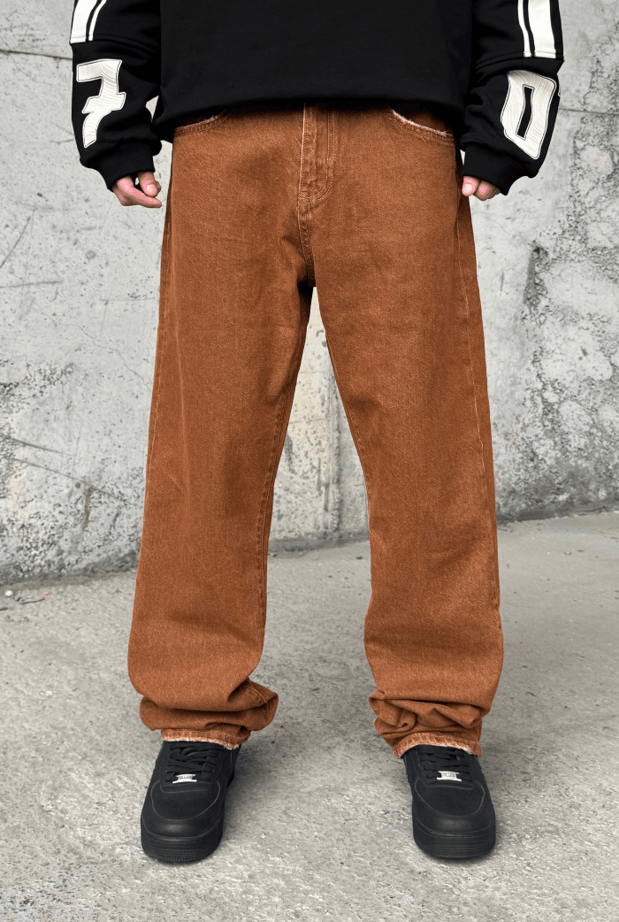 Baggy Kahverengi Pantolon