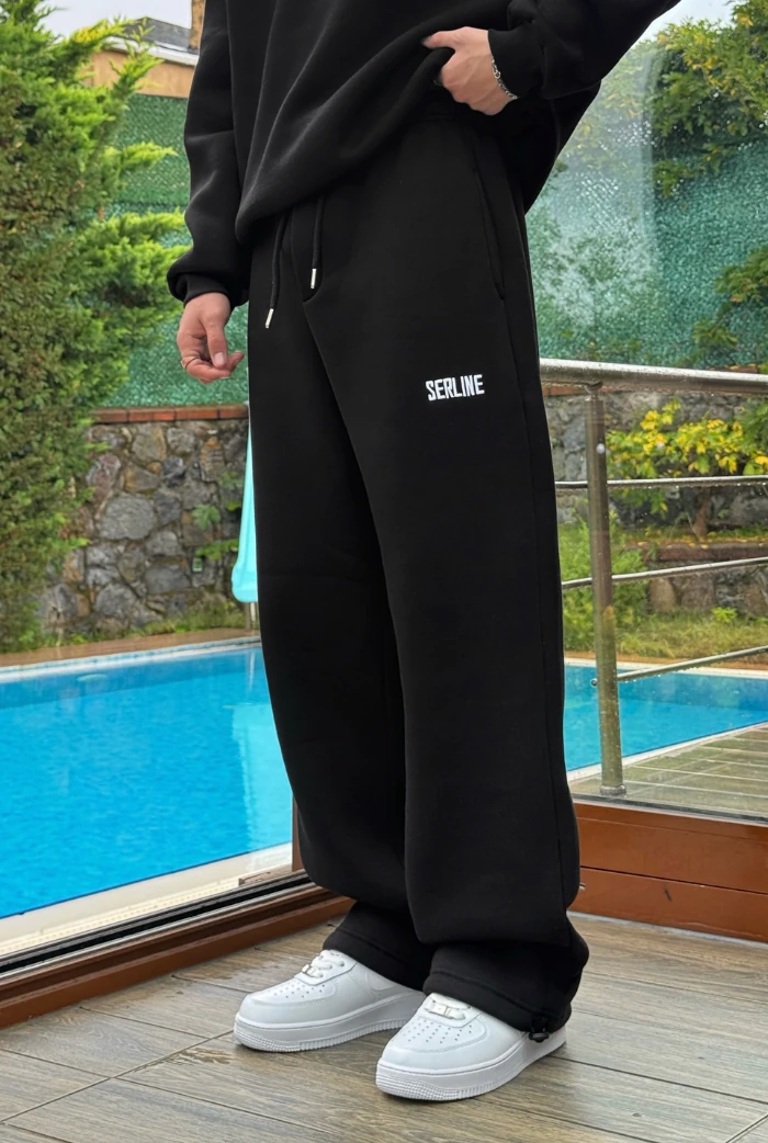 Kışlık-Serline Premium Ayarlanabilir Paça Baggy Eşofman 
