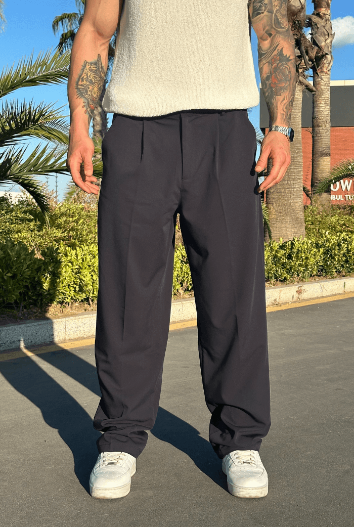Premium Basic Oversize Kumaş Pantolon