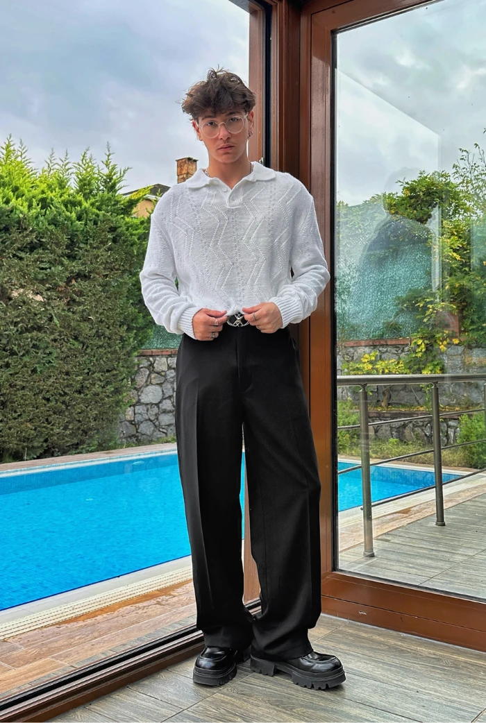 Premium Basic Baggy Kumaş Pantolon