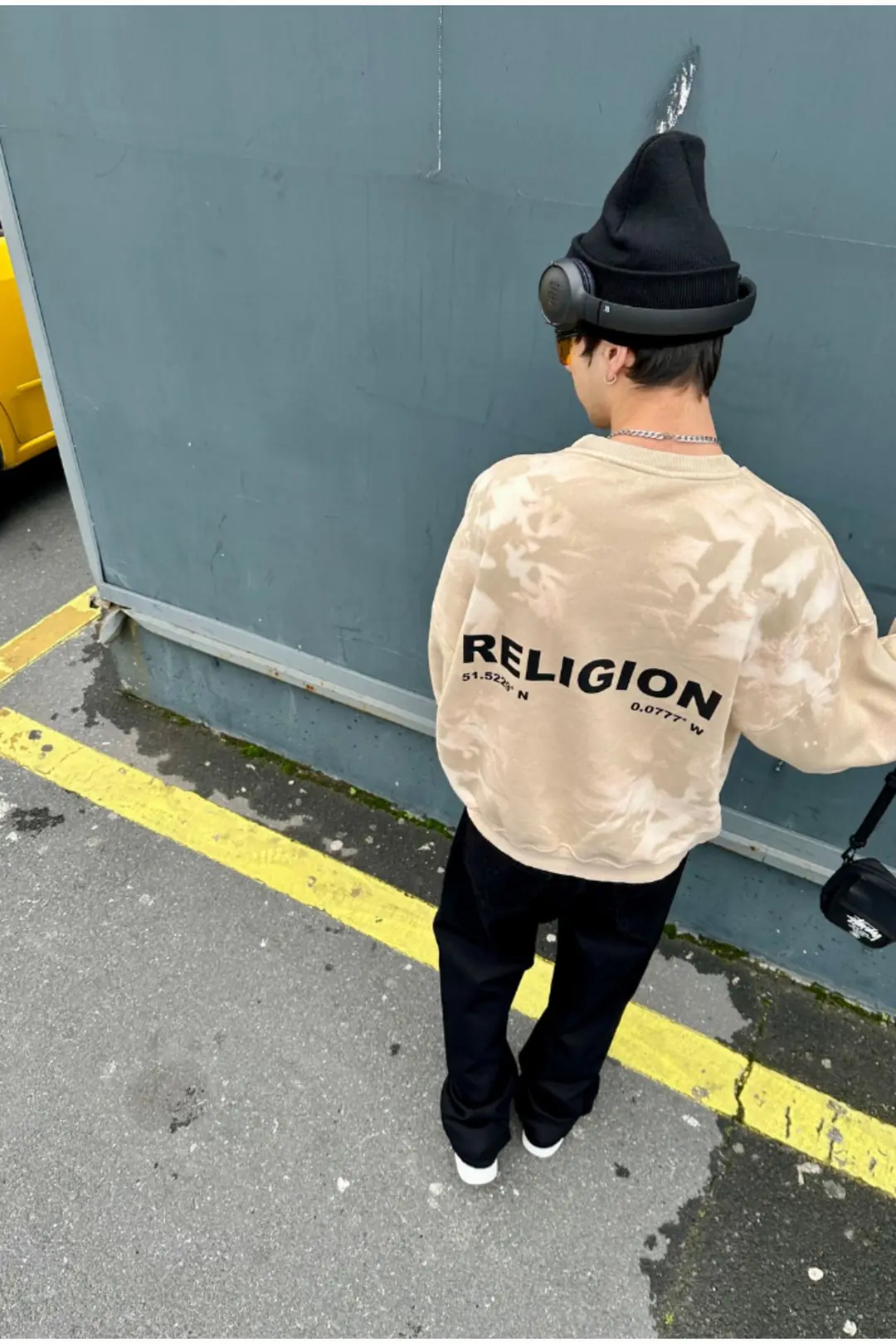 RELIGION Batik Oversize Hoodie