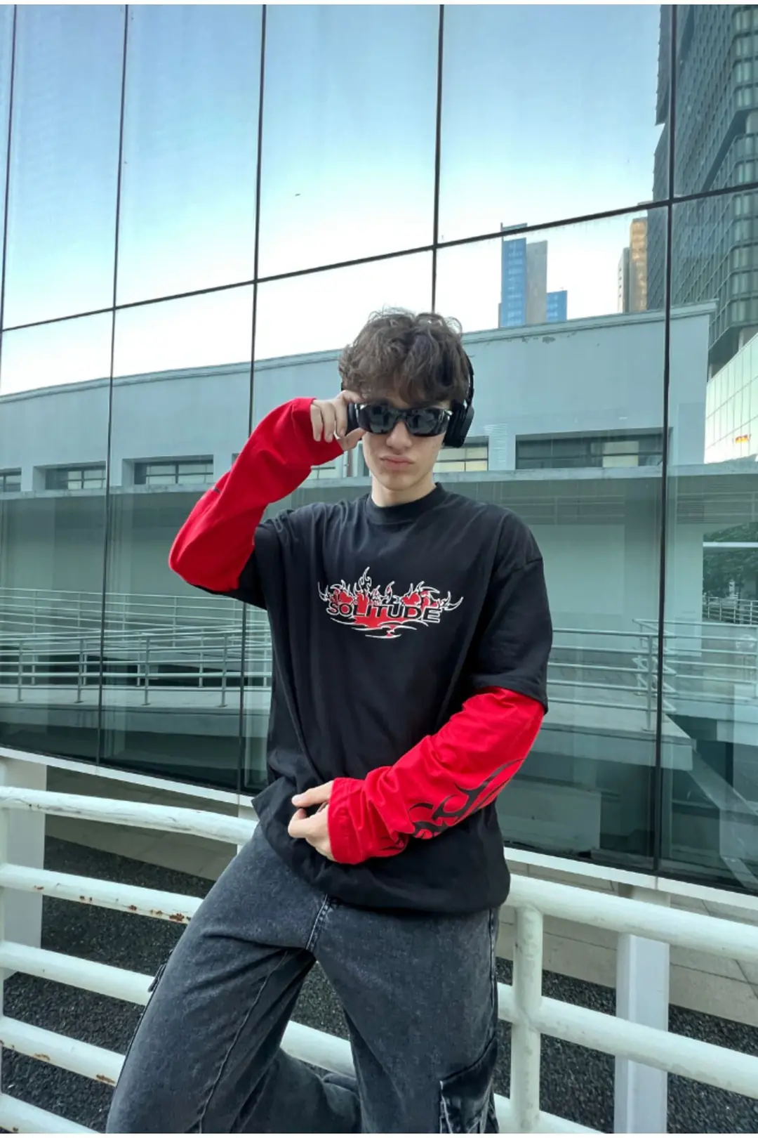 Solitude Printed Oversize Sweat