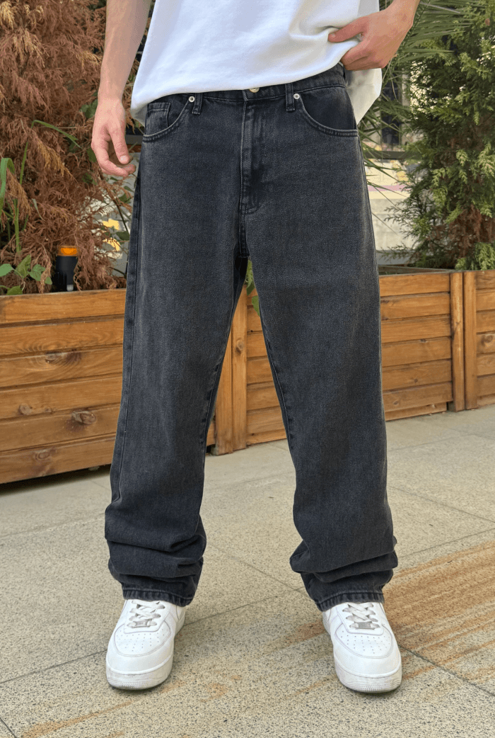 Antrasit Baggy Pantolon