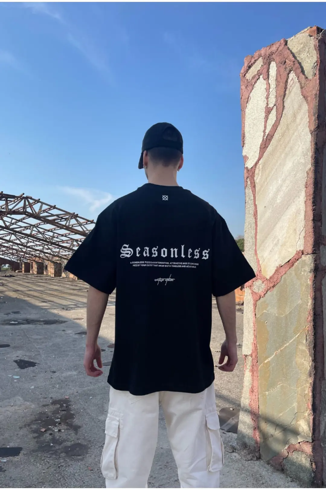 Seasonlees Printed Oversize T-shirt