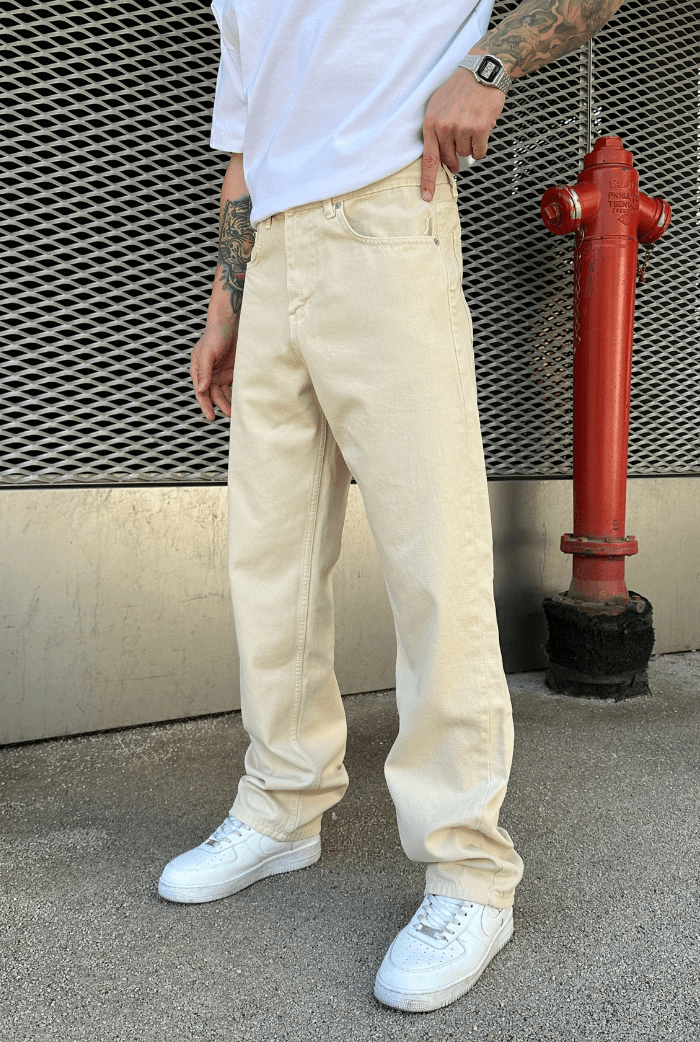 Basic Baggy Pantolon