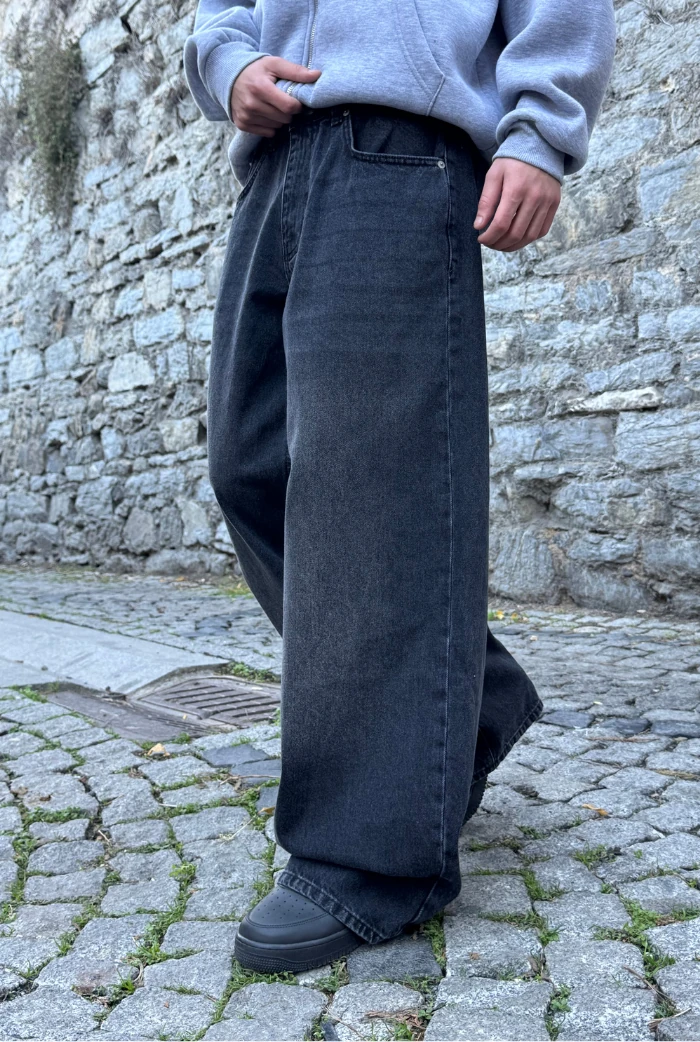Antrasit Super Baggy Pantolon