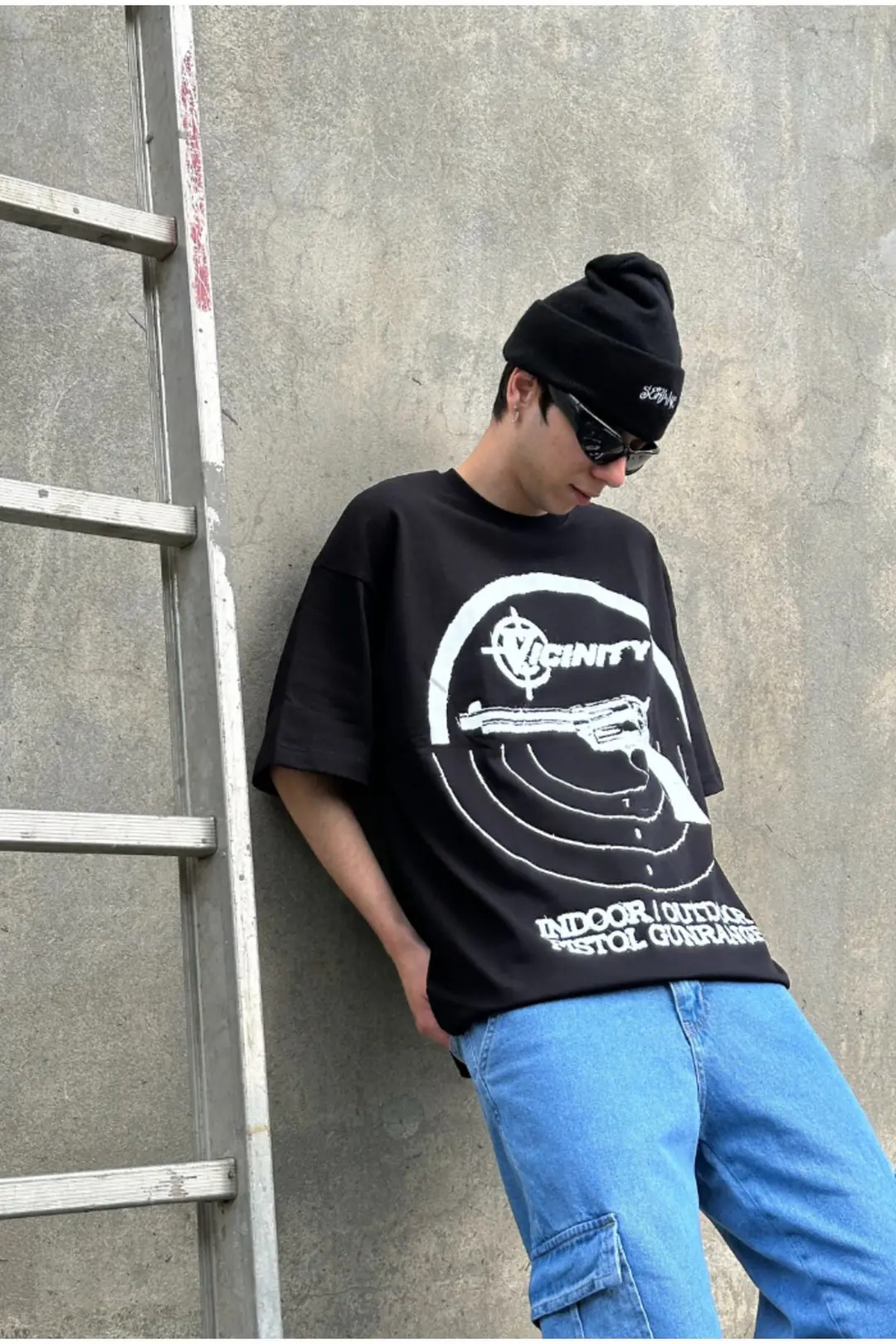 Vicinity Hidden Hills Beyaz Oversize T-shirt