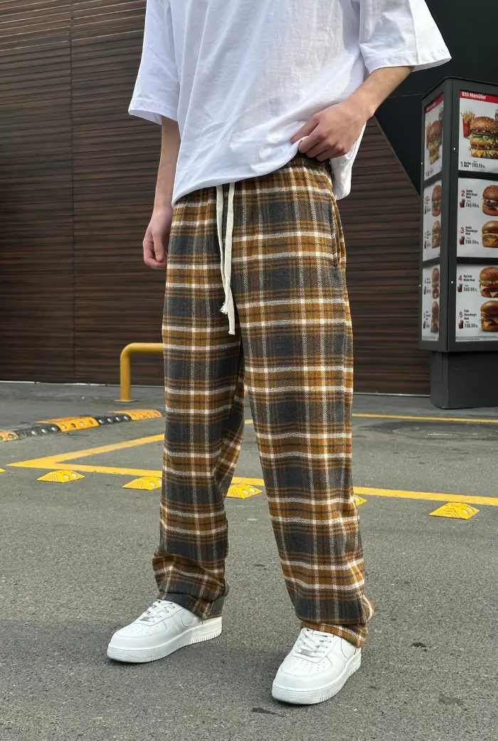 Ekose Baggy Eşofman