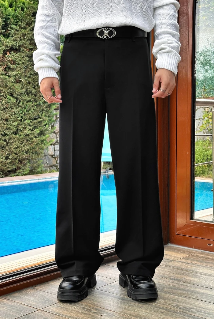 Premium Basic Baggy Kumaş Pantolon