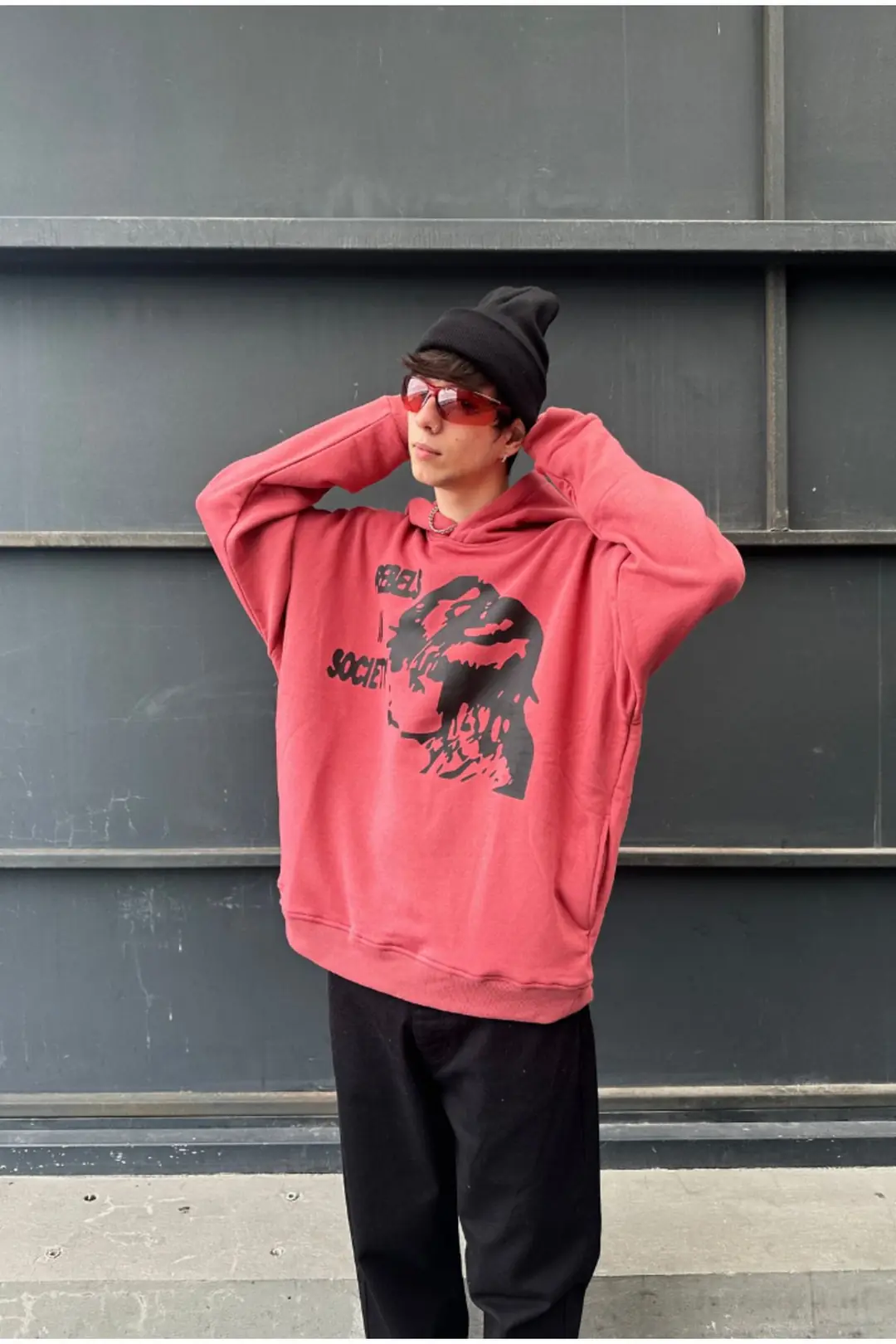 Rebels In Society Oversize Hoodie