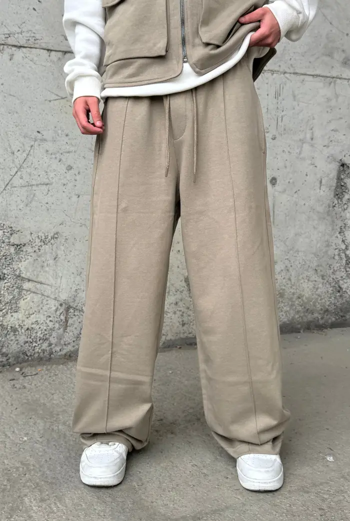 Premium Önü Çımalı Baggy Eşofman