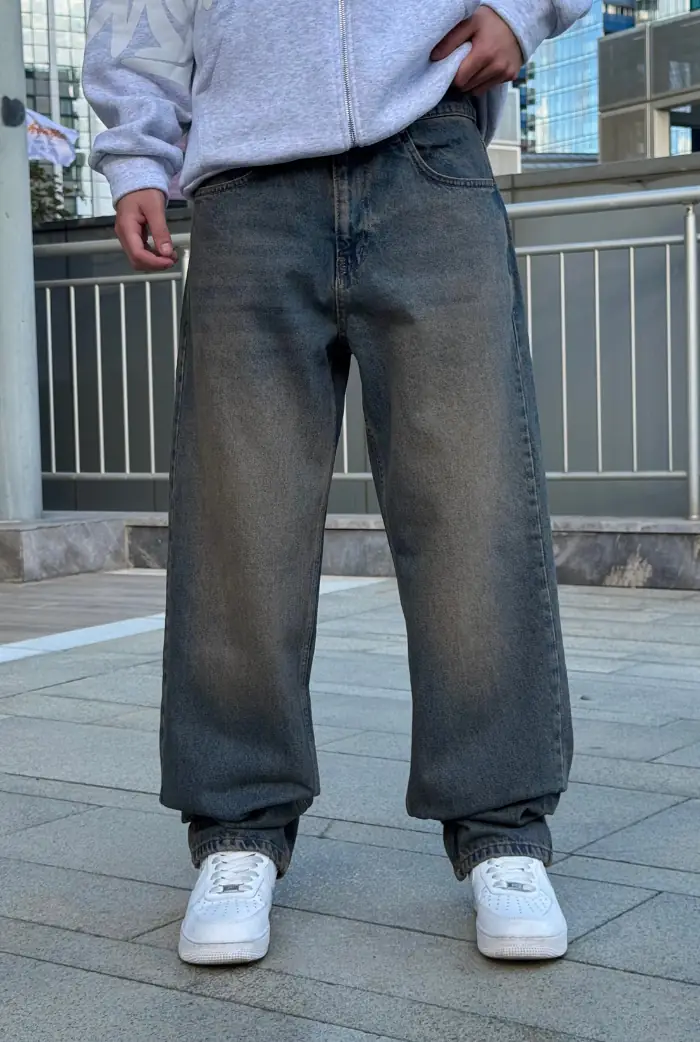 Premium Eskitmeli Baggy Pantolon