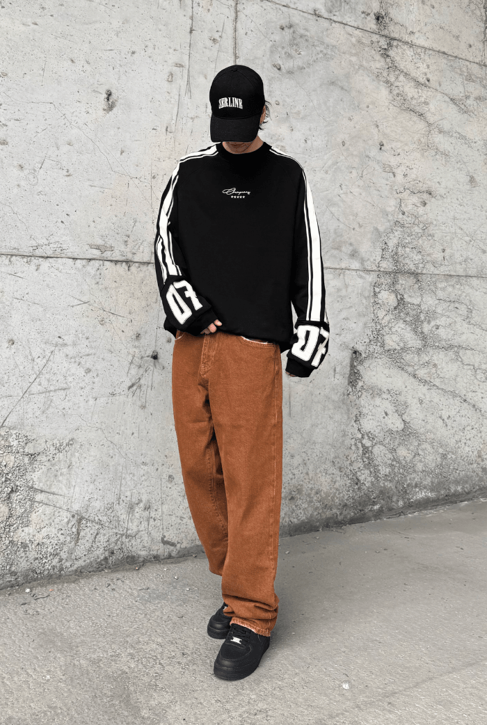 Baggy Kahverengi Pantolon